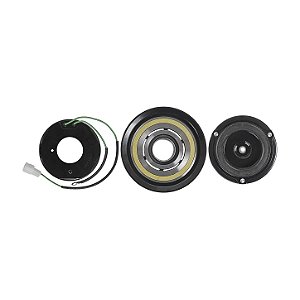 Conjunto Embreagem Compressor de Ar Condicionado 7SBU16C Caminhão Axor