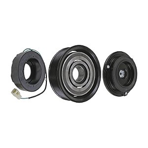 Conjunto Embreagem Compressor de Ar Condicionado 7SBU16C Caminhão Axor