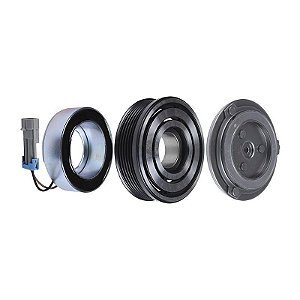 Conjunto de Embreagem do Compressor de Ar Condicionado Delphi CVC GM S10