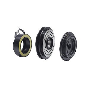 Conjunto de Embreagem do Compressor de Ar Condicionado 6P148 - 24 V