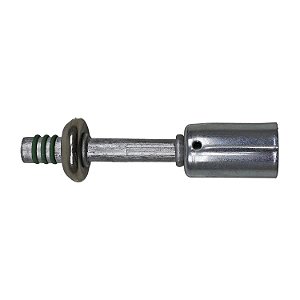 Conexão Spring Lock Reta Macho 06mm Aluminio cClip
