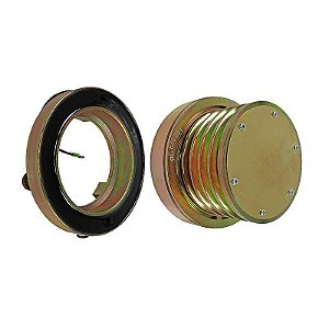 Conjunto de Embreagem do Compressor de Ar Condicionado Denso 6C500 Ônibus
