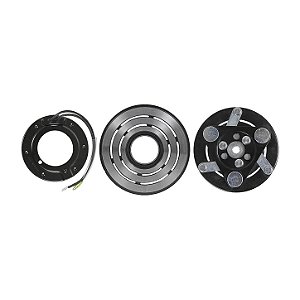 Conjunto Embreagem Compressor de Ar Condicionado TRSA09 Civic 2001 A 2006