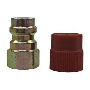 Adaptador Engate Rapido de Alta R12 Para R134a 3/16