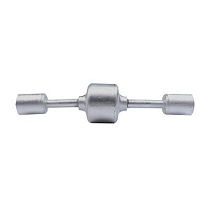 Emenda 08mm Aluminio c/ Mufla Silenciador c/ Clip