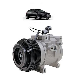 Compressor DF11 Hyundai HB20 1.0 Aspirado 2020 diante