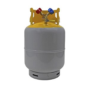 Cilindro para Gás R134a 12Kg 2 Vias c/ Válvulas