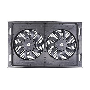 Eletroventilador Duplo 10 Polegadas - 12 Volts