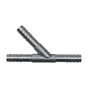 Emenda tipo Y 08mm Aluminio