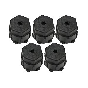 Tampa Plástica da Válvula de Descarga (Alta) R134a Pacote com 5 pçs