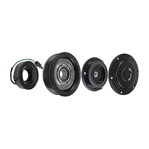 Conjunto Embreagem do Compressor 10PA17 24 Volts 8pk 145mm