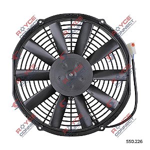 Eletroventilador Universal Spal Aspirante 11 Polegadas 12V