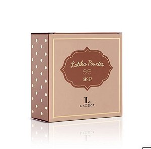 PO FACIAL POWDER LATIKA SPF27   BEGE MEDIO