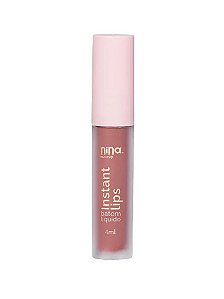 BATOM INSTANT LIPS NINA MAKEUP COR MAGIA
