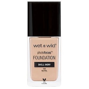 BASE LIQUIDA MATTE PHOTOFOCUS FOUDATION WET N WILD 316C SHELL IVORY