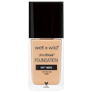 BASE LIQUIDA MATTE PHOTOFOCUS FOUDATION WET N WILD 365C SOFT BEIGE