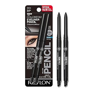 LAPIS RETRATIL REVLON COLORSTAY BLACK BROWN 202