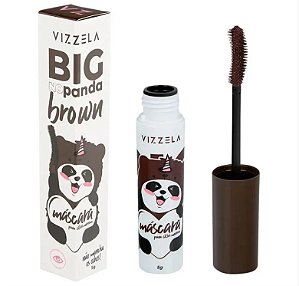 MASCARA DE CILIOS NO PANDA BIG MARROM