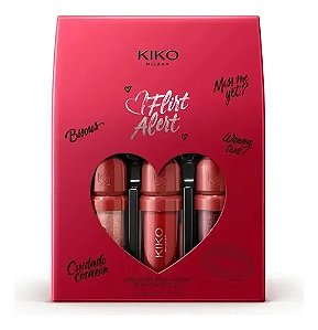 KIT MINI GLOSS FLIRT ALERT KIKO MILANO