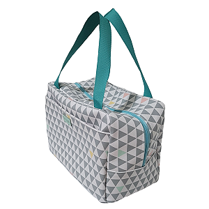 Mala Suzy Triângulo Branco Média