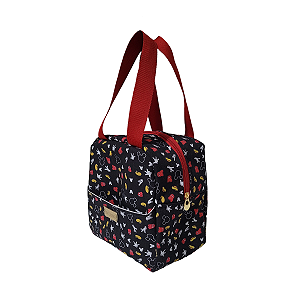 Bolsa Térmica Desenho Mickey Alça Vermelha