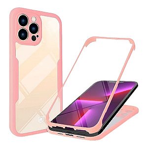 Capa 360 Para Iphone 13 - Rosa Gshield