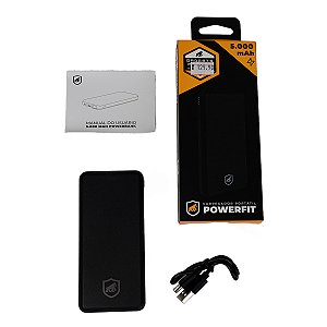 Carregador Portátil PowerFit 5.000 mAh
