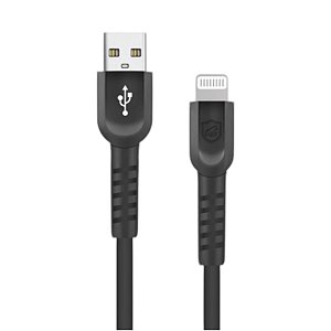 Cabo Dual Shock - Preto - Lightning / USB - 1,2M