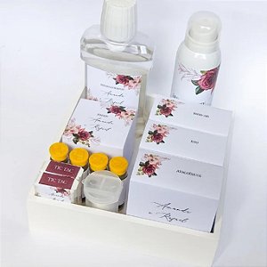 Kit Toalete Feminino e Masculino pra Casamentos *não acompanha produtos