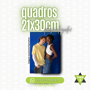 Quadro Personalizado 21x30cm