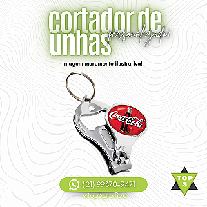 Cortador de Unhas/Abridor de Garrafas