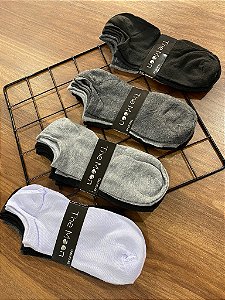 12 pares de Meia Masculinas (37-42) Cores Sortidas