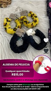 Algema Pelúcia - Acessorios Sex Shop