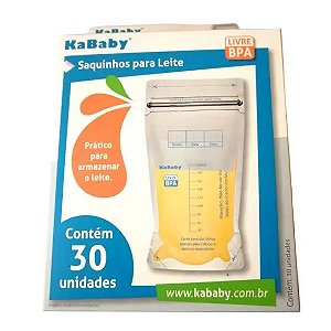 Saquinho para Leite 200ml - KaBaby