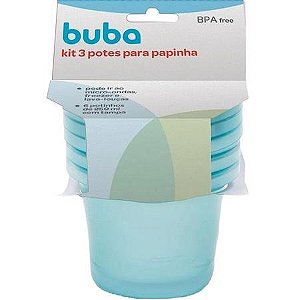 Kit 3 Potes Para Papinha - Buba