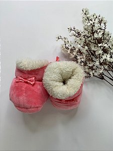 Pantufa plusch com forro - Mama