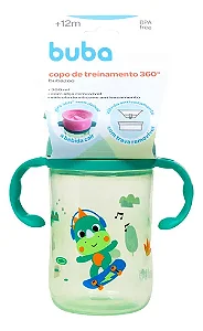 Copo de treinamento 360ml 12m+ BUBAZOO DINO