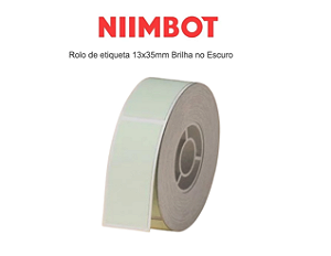 Rolo de etiquetas Brilha no Escuro 13x35mm (90un)