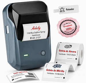 Impressora Etiquetadora Niimbot B1 PRO Bluetooth + 1 Rolo
