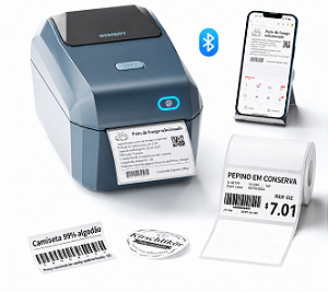 Impressora Niimbot K3 Bluetooth +1 Rolo
