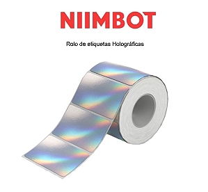 Rolo de Etiqueta Holográfica 50x30mm (240un) M2/M2_H/M3