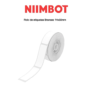 Rolo de Etiqueta Branca 14x50mm (125un) N1/B18
