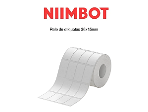 Rolo Etiqueta Niimbot 15x30mm (3860un) K2/K3/K4