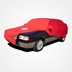 Capa Protetora para Cobrir Carro Antigo Gol Quadrado GTI GTS GL CL Copa 1000 Tecido Cor Vermelha Sob Medida Anti-Poeira Anti-Riscos Anti-Mofo Volkswagen Capas LP