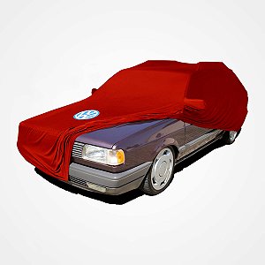 Capa Protetora para Cobrir Carro Antigo Parati Quadrada GLS GL CL Surf L LS Tecido Cor Vermelha Sob Medida Anti-Poeira Anti-Riscos Anti-Mofo Volkswagen Capas LP