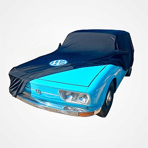 Capa Protetora para Cobrir Carro Antigo Variant Variant II Tecido Cor Preta Sob Medida Anti-Poeira Anti-Riscos Anti-Mofo Volkswagen Capas LP