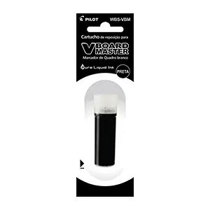 Refil P/Marcador Quadro Branco V BOARD MASTER - 5,5ML - Preto- Un- Pilot