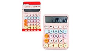 Calculadora de Mesa  12 digitos 16x11cm em Plástico