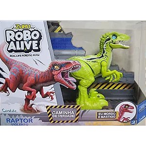 Robo Alive Raptor  Dinossauro T-Rex Candide
