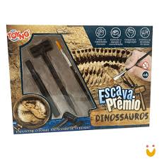 Kit Escava Premio Dinossauros c 3 Ferramentas - Toyng